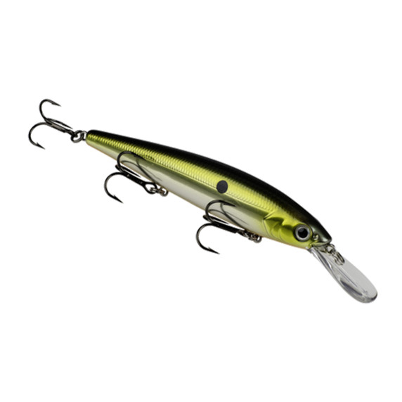 Strike King Kevin VanDam Deep Jerkbait 3 with Treble Hooks Image in Silver Tennessee Shad