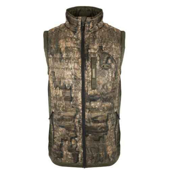 Synthetic Pac-Down Vest Two Tone
