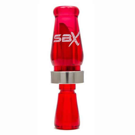 RNT SBX Single Reed Duck Call image in Red
