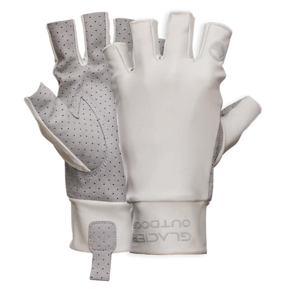 Image of the Glacier Outdoor Ascension Bay Gloves in Light Gray