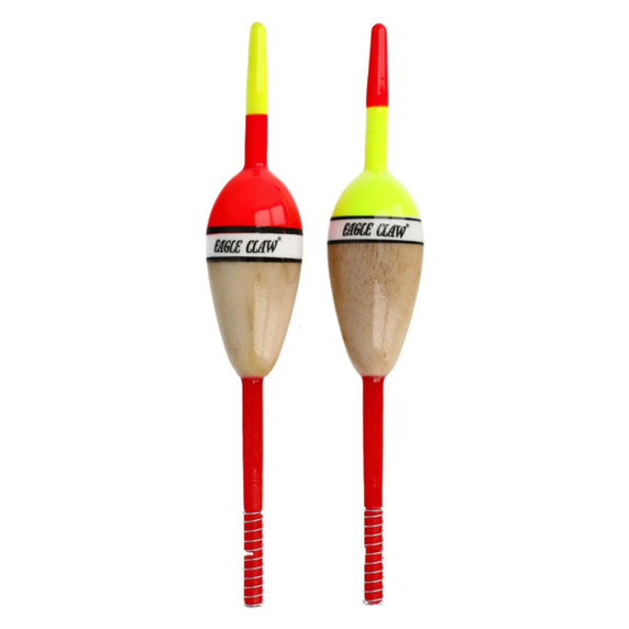 Image of the Image of the Eagle Claw Balsa Style Spring Fixed Stick Float in Oval 3/4 x 3"