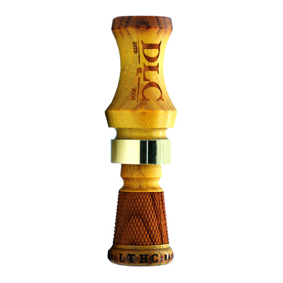 Duck Lander Calls Loud Timber Hand Cut Image in Hedge