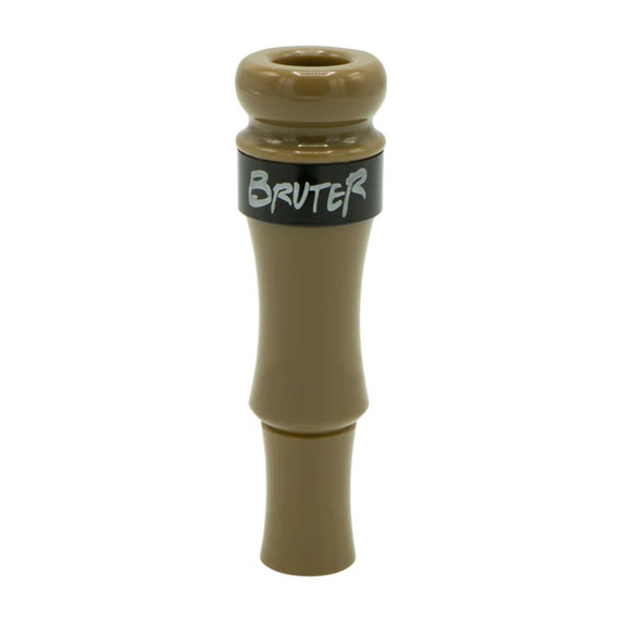 Rolling Thunder Game Calls BruteR Cutdown Acrylic Duck Call Image in Dark Tan