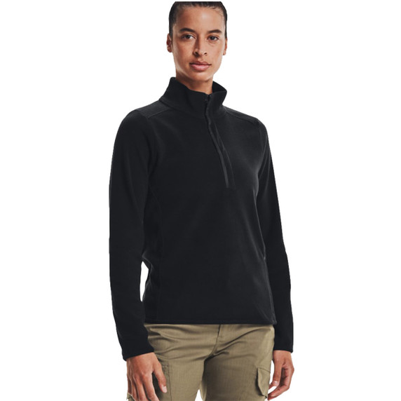 Under Armour Women's Polartec Forge 1/4 Zip - Black