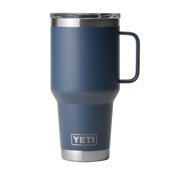 Yeti Rambler 30 oz. Travel Mug with Stronghold Lid Image in Navy