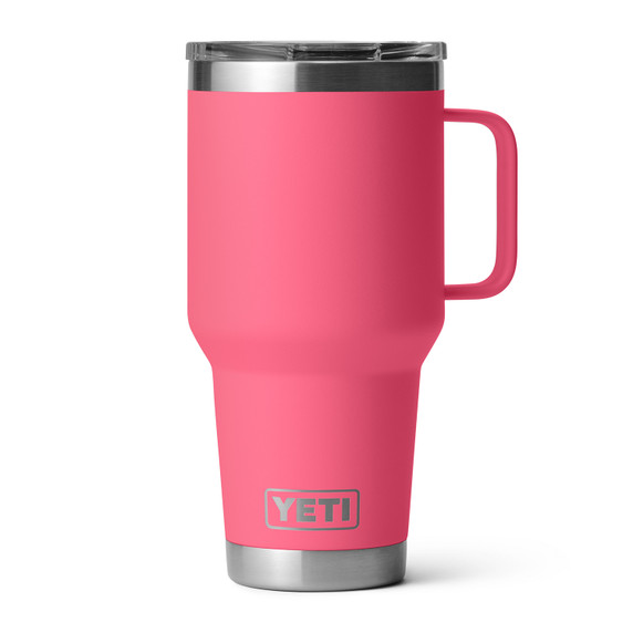 Yeti Rambler 30 oz. Travel Mug with Stronghold Lid Image in Tropical Pink