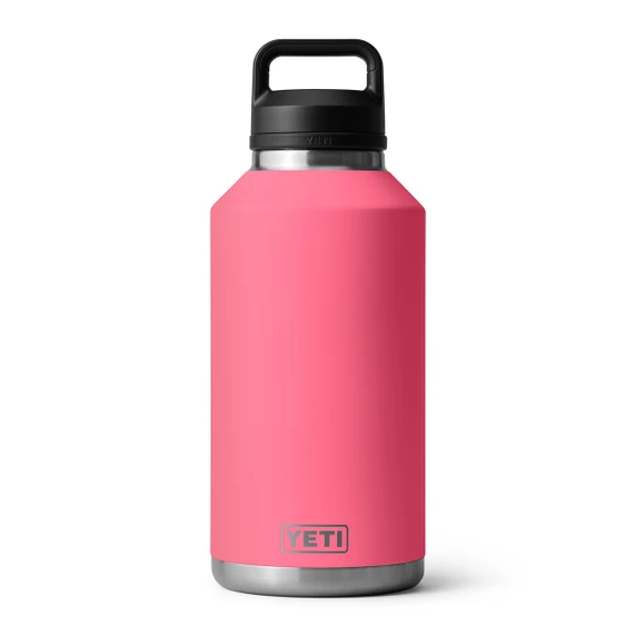 Yeti Rambler 64 oz. Water Bottle with Chug Cap Image in Tropical Pink