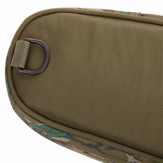 Drake Waterfowl Ol' Tom Turkey Gun Case D Ring Image in Mossy Oak Greenleaf Mossy Oak Bottomland