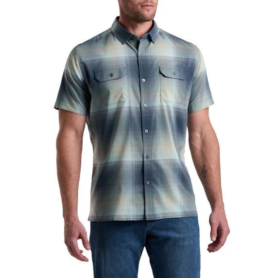 Kuhl Response Short Sleeve Shirt - Blue Fog