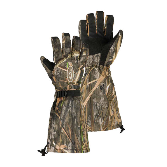 Image of Drake Refuge Gore-Tex Double-Duty Decoy Gloves in Mossy Oak Habitat