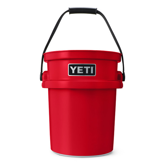 Image of the Yeti LoadOut 5-Gallon Bucket in Rescue Red