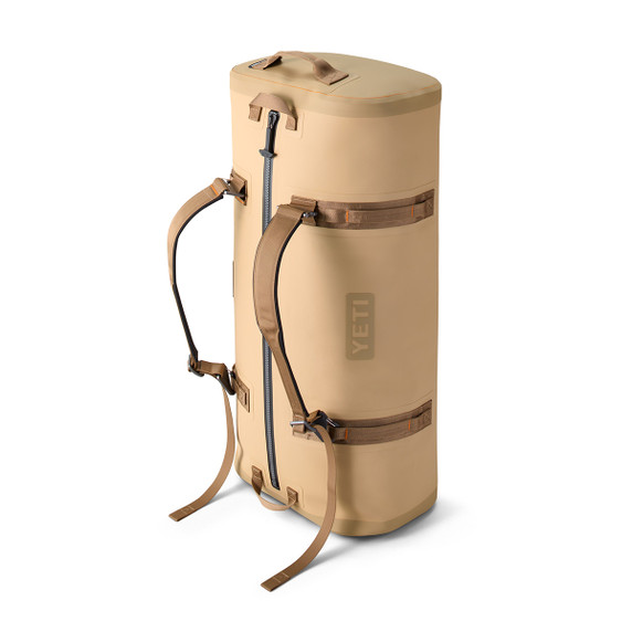 Yeti Panga 100L Waterproof Duffel  Backpack Straps Image in Tan