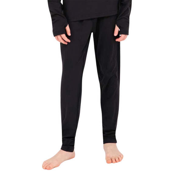 Terramar Sports Kid's Thermafleece 2.0 Pant Image In Jet Black