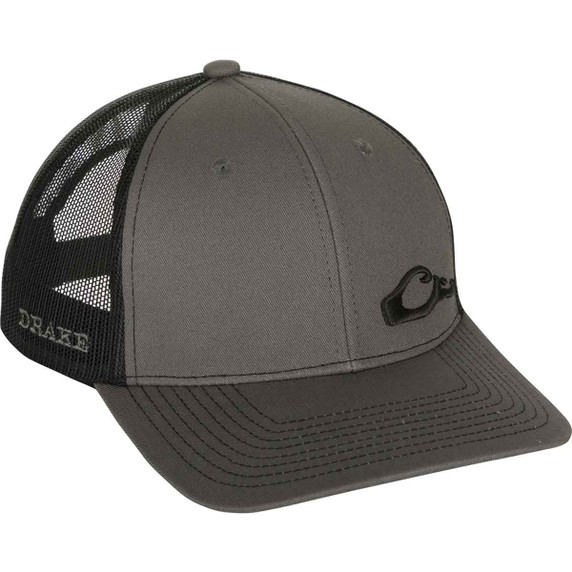 Drake Enid 2.0 Mesh Back Cap image in Medium Grey