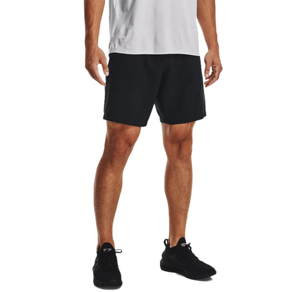 Under Armour Woven Graphic Shorts - Black-White