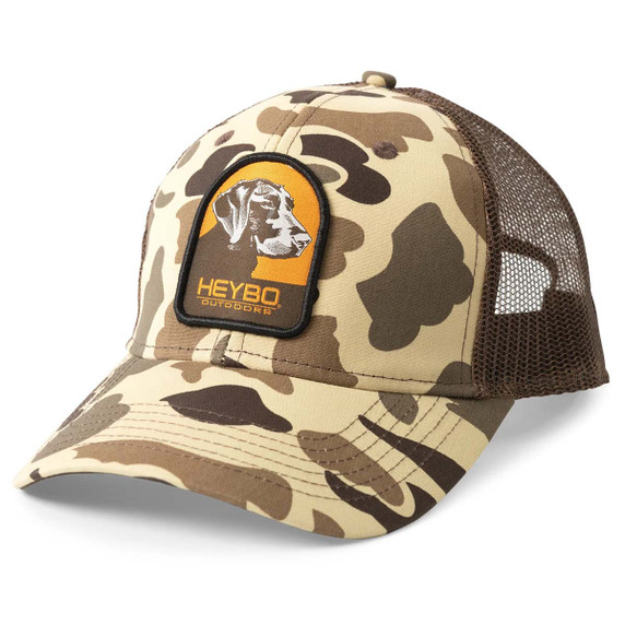 Lab Patch Old School Camo Trucker Hat