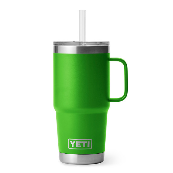 Yeti Rambler 25 oz. Mug with Straw Lid Image in Canopy Green