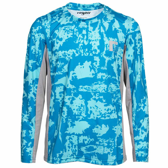 Rogers Youth Elite Chill Long Sleeve Tee - Maritime