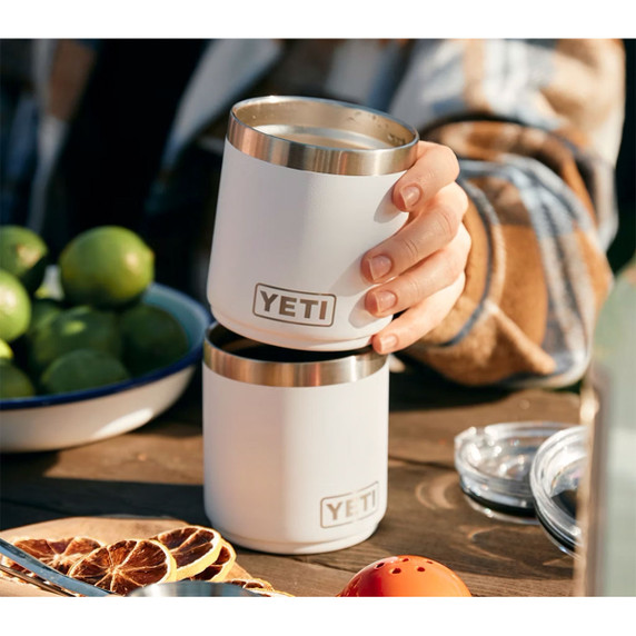 Yeti Rambler 10 oz. Stackable Lowball 2.0 Stackable Image in White