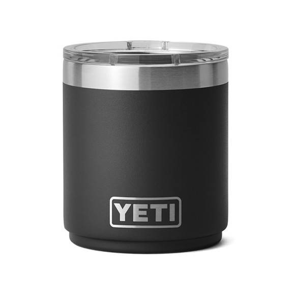 Yeti Rambler 10 oz. Stackable Lowball 2.0 Image in Black