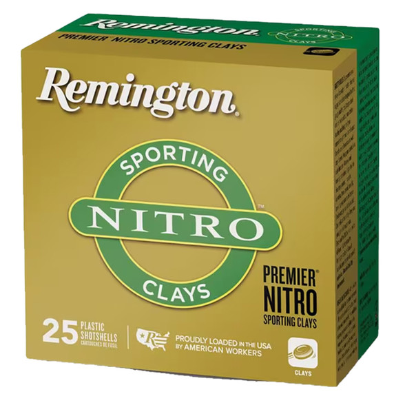 Remington 20 Gauge 2 3/4" 7/8oz 1300FPS Premier Nitro Sporting Clays Box Image
