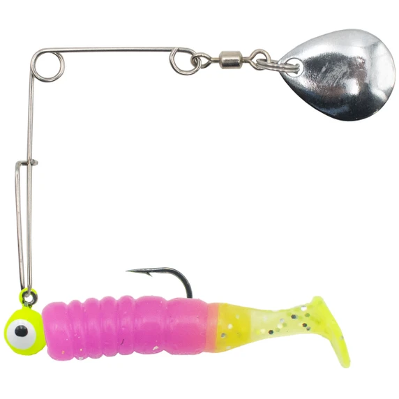 Image of the Rogers Lil' Bee Prowler in Pink Chartreuse Pepper Sparkle