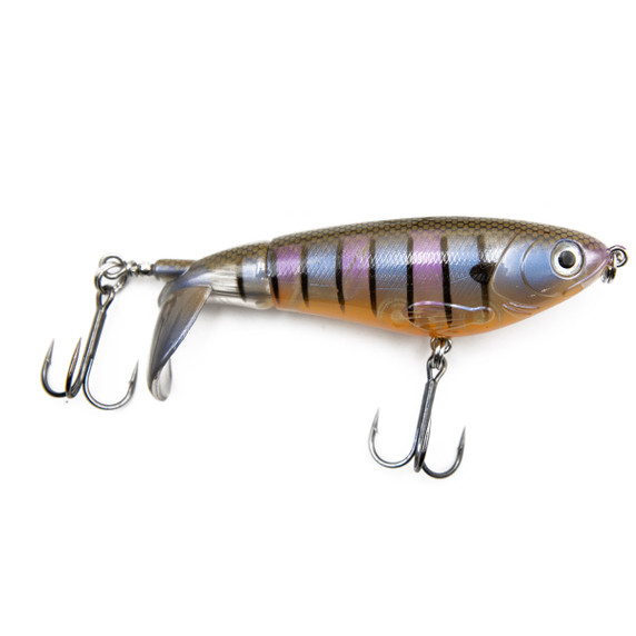 Rogers Sporting Goods Hawg Hustler 110 Topwater Lure Image in Chromagill