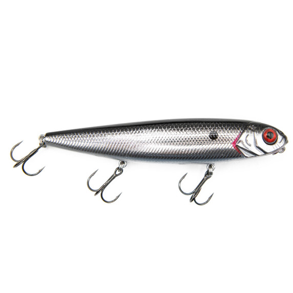 image of Rogers Ramble 120 Topwater Lure in Chrome Black Black.
