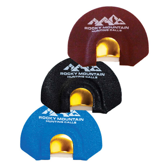 Rocky Mountain Calls Golden Tone Plate Elk Calls 3 Pack Image