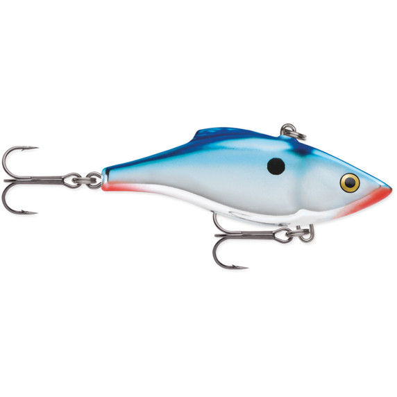 Image of Rapala 3 1/8" 3/4oz Rattlin' Rapala in Chrome Blue