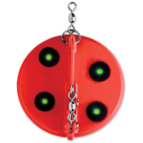 Rapala Dipsy Diver Image in Red-Chartreuse UV 1