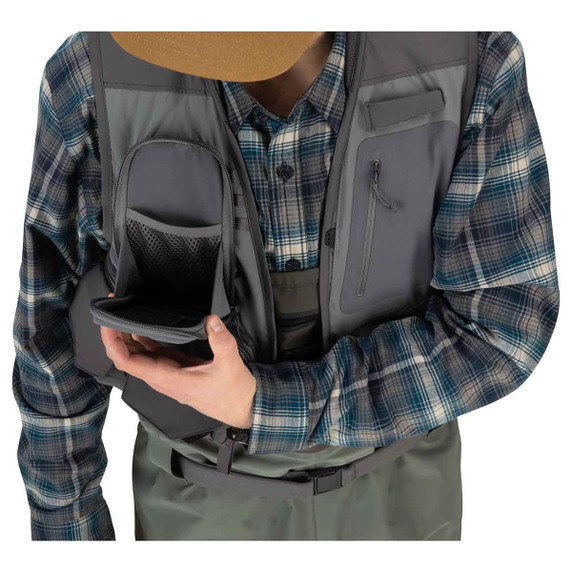 Simms Men's Freestone Fishing Vest Detailed Image