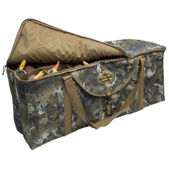Rig Em Right 12-Slot Deluxe Duck Decoy Bag in Gore Optifade Timber