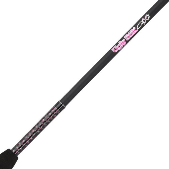 Ugly Stik GX2 Ladies 6'6" Medium Power 2 Piece Spinning Rod
