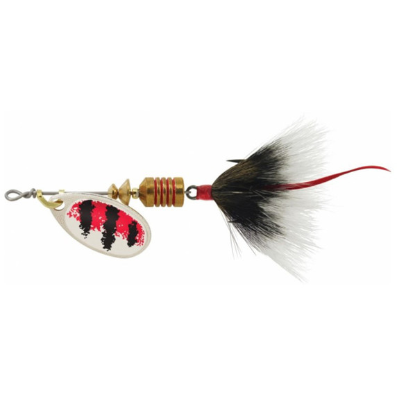 Aglia-Dressed Treble Spinner Lure