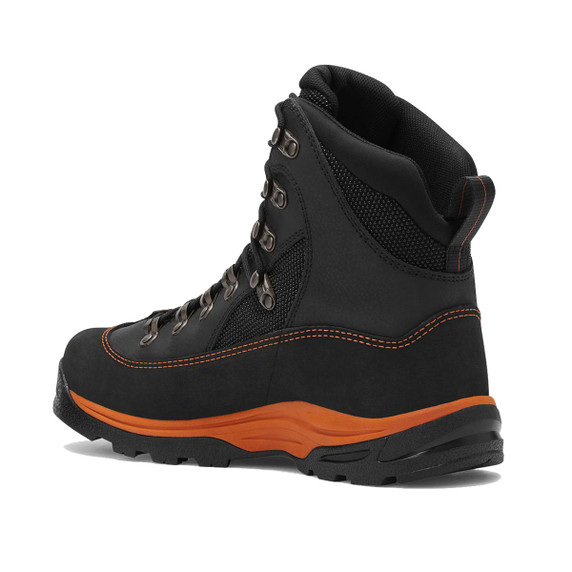 LaCrosse Ursa MS 7" Lace Up Boots - Gunmetal/Orange GTX Back Image