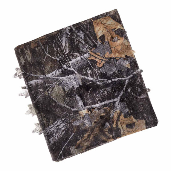 Allen Company Vanish 3D Leafy Omnitex Blind Covering, 12 Ft. x 56 In. Image in Realtree Edge