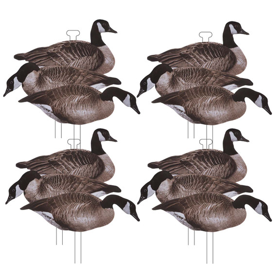 Higdon FLATS Canada Goose Standard Decoys 12 Pack Image
