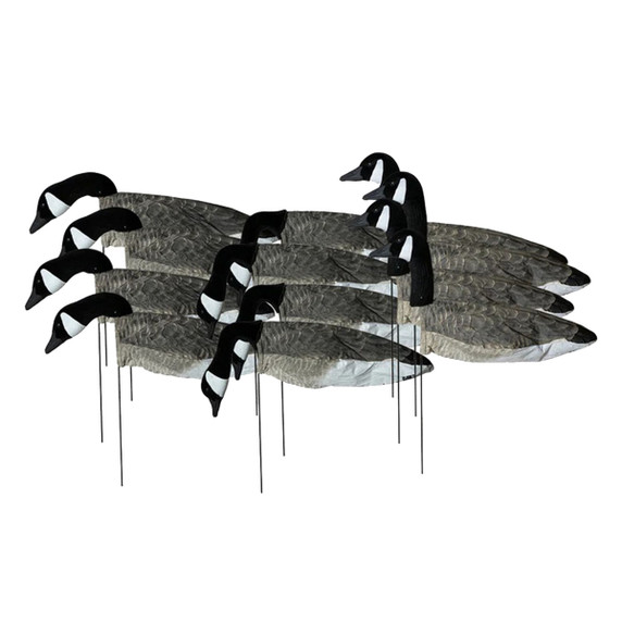 GHG 3D Flocked Head Pro Grade Canada Goose Windsock Harvester Pack
