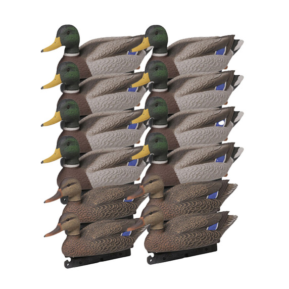 Premier Series Mallard Oversize Duck Decoys - 12 Pack