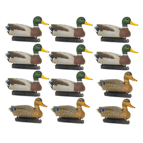 G&H Magnum Mallard Duck Decoys 12 Pack Image