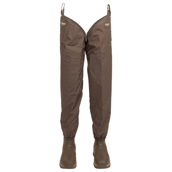 Rogers Elite Breathable Hip Boot in Brown