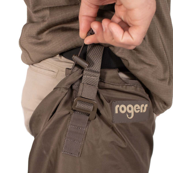 Rogers Elite Breathable Hip Boot, Close up side view