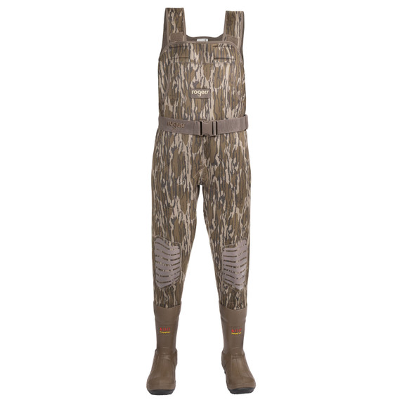 Image of the Rogers Women's Workin' Man 3.5MM Neoprene Wader in Mossy Oak Original Bottomland