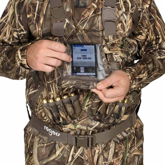 Rogers Toughman 2-IN-1 Insulated Breathable Wader, Front View, Front Pocket