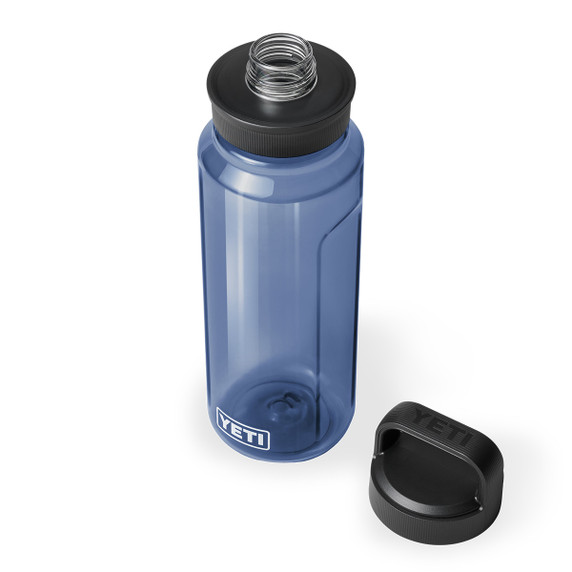 Yeti Yonder 600 ML/20 oz. Water Bottle with Split Cap Image in Navy