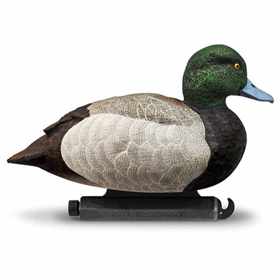 DOA Decoys Bluebill Foam Filled Floating Duck Decoy 6 Pack Rogers