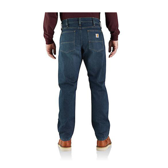 Rugged Flex Relaxed Fit Fleece-Lined 5-Pocket Jean