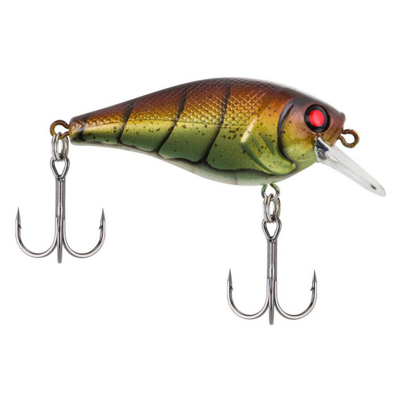 Berkely Frittside SquareBull Crankbait Hard Lures, Vintage Craw Variation