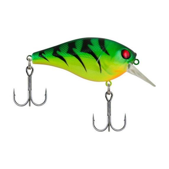 Berkely Frittside SquareBull Crankbait Hard Lures, Firetiger Variation